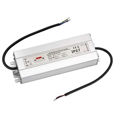 Image de CPROSP Transformateur 220v 12v 80W, Convertisseur Etanche IP67, Driver LED 6,7A, Projecteur Piscine