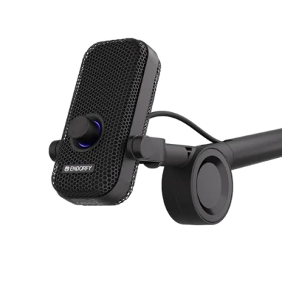 Image de ENDORFY Solum Voice, Microphone de Jeu pour PC, Podcast, Streaming, RVB, USB Plug &amp; Play, Tap to Mute, contrôle Gain, Bras réglable, Fonction cardioïde