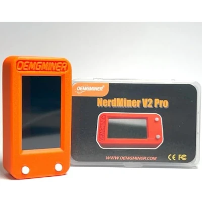 Image de NerdMiner V2 Pro 78 KH/s T Display S3 Bitcoin Solo Lottery Miner Win 6.25 BTC avec faible consommation d&#039;énergie Connexion WiFi et alimentation USB C (78 KH/s)