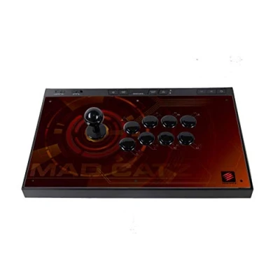 Image de Mad Catz T.E.3 Fighting Stick Arcade Compatible PC, PS4, Nintendo Switch, Xbox Series S &amp; X et Boutons Sanwa Fightpad pour Jeu de Combat, Street fighter 6, Tekken, Super Smash Bros