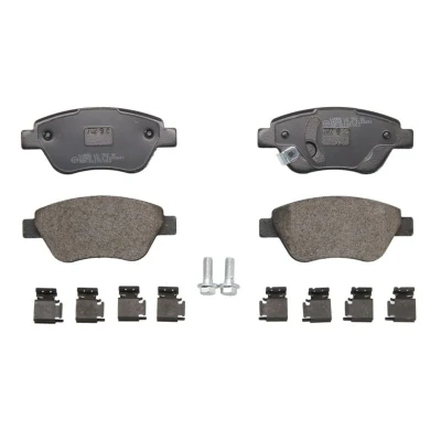 Image de BRECK 23982 00 702 10 Jeu de plaquettes frein avec indicateur d&#039;usure accessoires OPEL: Corsa D 3/5 portes, Adam, FIAT: Doblo I Break