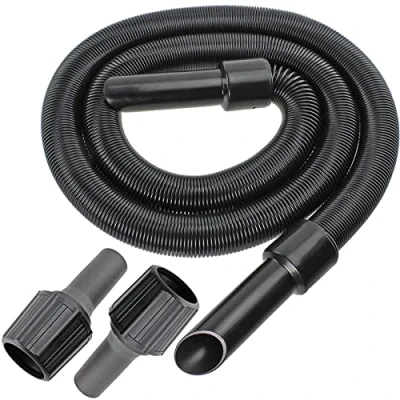 Image de SPARES2GO Kit de Tuyau D&#039;extension compatible avec Titan Aspirateurs (Tuyau 6 m + 3 Adaptateurs)
