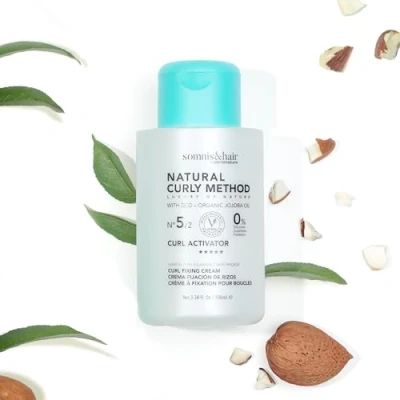 Image de somnis&amp;hair Crème de Fixation des Boucles Méthode Curly Définit et Maintient Parfaites Sans Sulfates ni Parabènes Silicones Végétalien 100 ml
