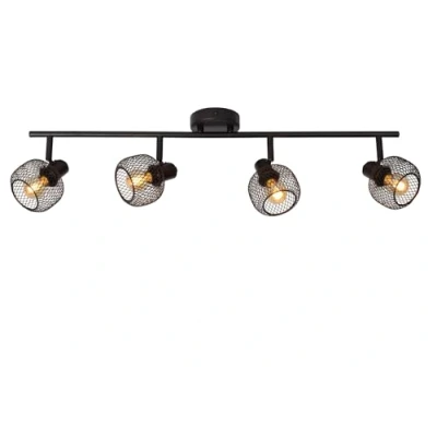 Image de Lucide MAREN Spot plafond 4xE14 Noir