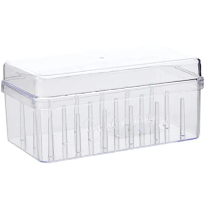 Image de Gutermann 728160 Boîte d&#039;Aiguille de Couture Coton Transparent 20 x 0,7 5 cm