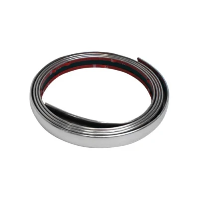 Image de Eufab 30182 Baguettes pour voiture chrome (L x l) 2.45 m 21 mm