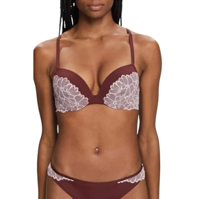 Image de Esprit Soutiengorge à armatures, Femme, Taille: 70C, Rust brown