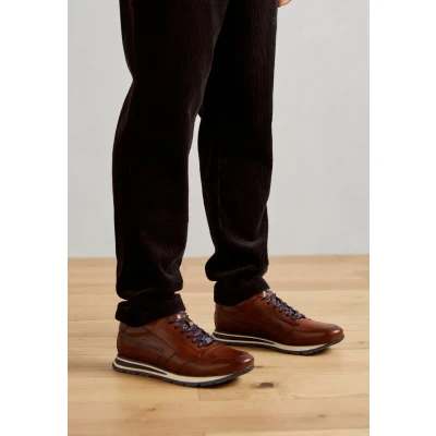 Image de bugatti Philip Baskets basses, Homme, Taille: 40, Cognac Cuir