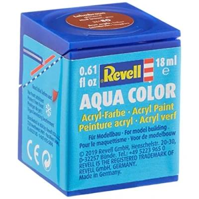 Image de Revell 36180 18ml peinture acrylique Peintures acryliques (Marron, Gloss, 2 h, 3 18 ml)
