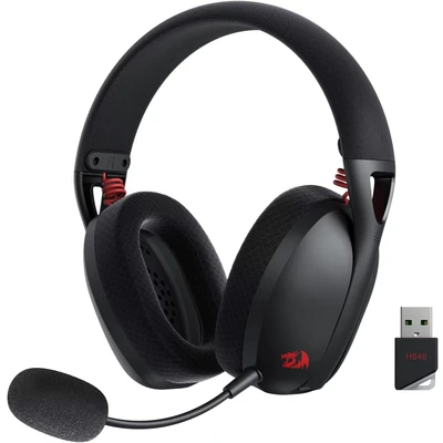 Image de Casque de Jeu sans Fil Redragon H848 BT Léger Son Surround 7.1 Pilotes 40 mm Microphone détachable pour Plusieurs Plates Formes