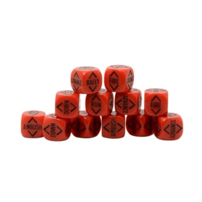 Image de Commandez des dés pour boulon action par Warlord Games (rouge sang)