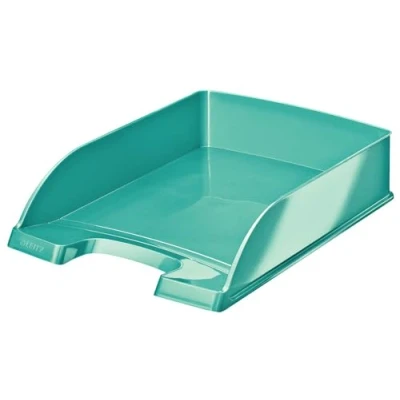 Image de Leitz 52263051 bac de rangement bureau bacs (Bleu, Polystyrène, A4, Enveloppe, lettre, Note, Papier, 255 x 357 70 mm, 242 330 60 mm)