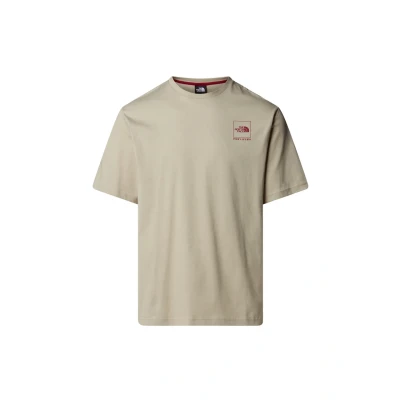Image de The North Face M Coordinates Relaxed SS Tshirt imprimé, Homme, Taille: Large, Clay grey