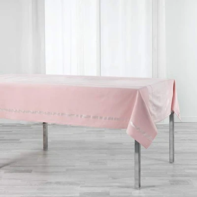 Image de douceur d&#039;interieur ELEGANCIA Nappe Rectangle, Rose, 140 x 240 CM