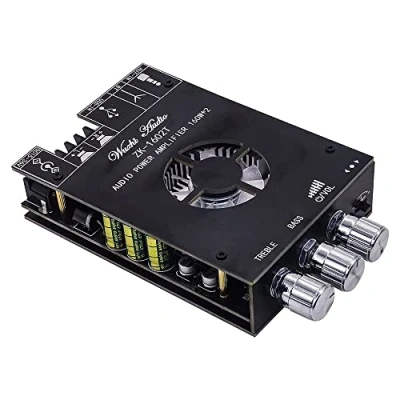 Image de WANGCL 2 amplificateurs stéréo TDA7498E 160 W pour caisson de basses compatible Bluetooth 2.0 canaux Classe D