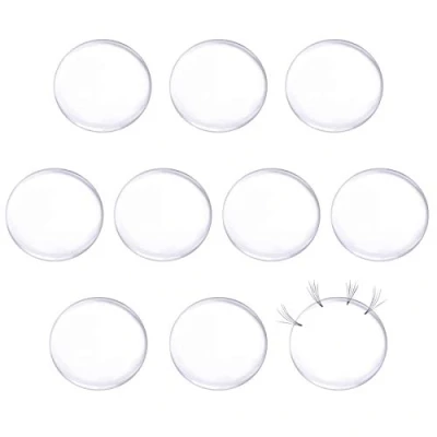 Image de Fumanduo 10 Paires Patch extension Cils rehaussement de Gel scotch Maquillage yeux Coussinets d&#039;extension Cil pour Extensions Cils, Résidu Teinture et