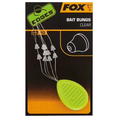 Image de Fox Edges Bait Bungs Clear 10 Stuks