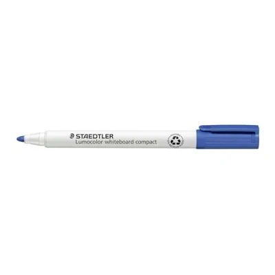 Image de Staedtler Lumocolor Lot de 10 Marqueurs pour Tableau blanc Bleu