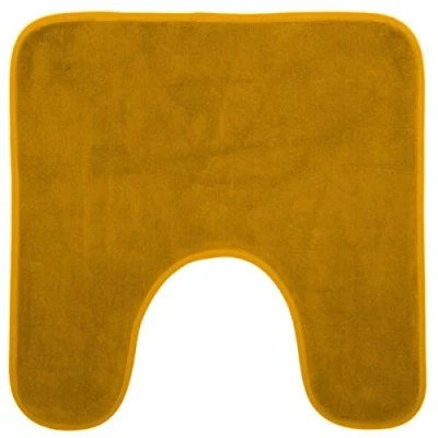Image de Five Tapis Contour WC mémoire de Forme Jaune 48X48
