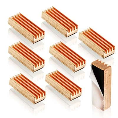 Image de AABCOOLING Ram Heatsink 4 ensemble de 8 radiateurs compacts pour GPU et d&#039;autres éléments électroniques qui ont besoin d&#039;un refroidissement efficace passif