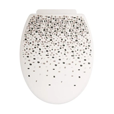 Image de MSV Abattant WC PP Brest Taupe Charnières PS