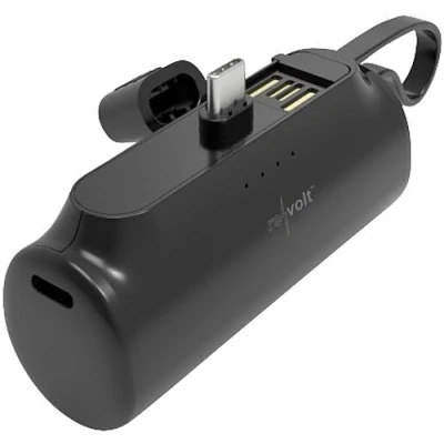 Image de Mini batterie d&#039;appoint USB C 4500 mAh REVOLT PB 270 Charge rapide Compacte