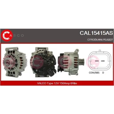 Image de CASCO CAL10203AS Alternateur 12V 70A FORD: Fiesta 4, KA 3 portes, Mk4