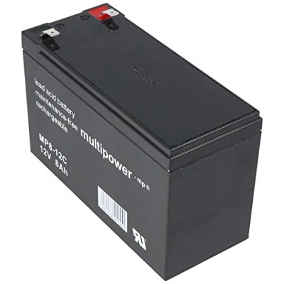 Image de Multipower MP8 12C, WP8 12 Batterie au plomb PB V 8 Ah