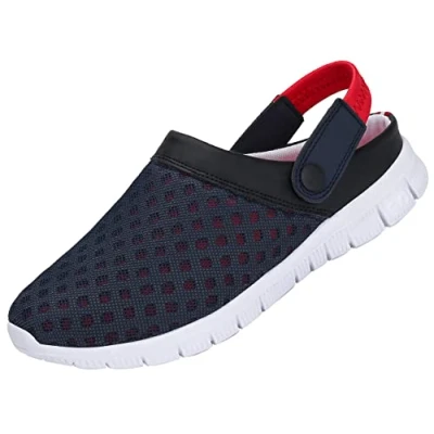 Image de SAGUARO Unisexe Chaussures de Plage Sandales Antidérapant Pantoufles Eté Respirantes Rouge 37 EU
