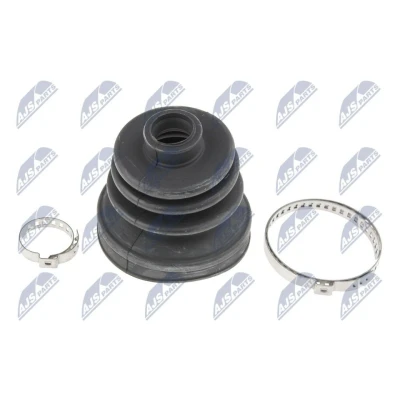 Image de NTY NOP 041 Soufflet De Cardan côté roue Thermoplastique avec colliers RENAULT: CLIO 3, Kangoo I, Modus / Grand Modus, DACIA: Logan I Berline