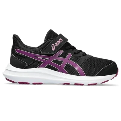 Image de Asics JOLT 4 PS Sneaker, Noir/Violet (Black Blackberry), 27 EU