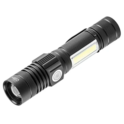 Image de Lampe torche rechargeable usb 800lm 2 en 1 cree t6 led