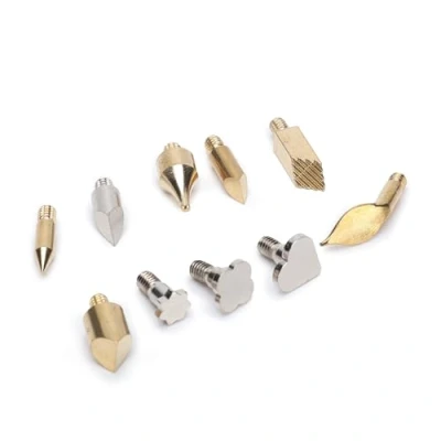 Image de YIHUA Pointes de pyrographie rechange (type pointe solide) pour kit combustion du bois 939D II 930 IV et VII