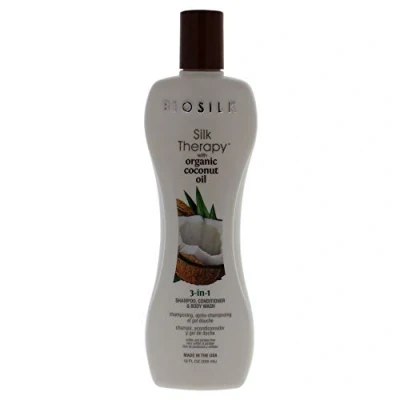 Image de Biosilk Thérapie avec le Shampooing Hydratant à l&#039;Huile de Noix Coco Biologique