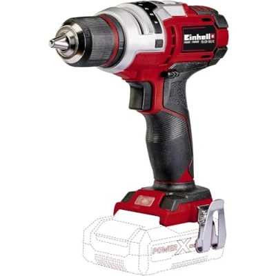 Image de Einhell Perceuse Visseuse sans fil TE CD 18 Li E Solo Power X Change (18 V, Couple 47 Nm, Mandrin 13) Livré batterie ni chargeur
