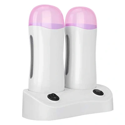 Image de appareil cire epilation roll on chauffe cire, électrique avec base, ensemble de professionnel portable pour l&#039;épilation des jambes et du corps