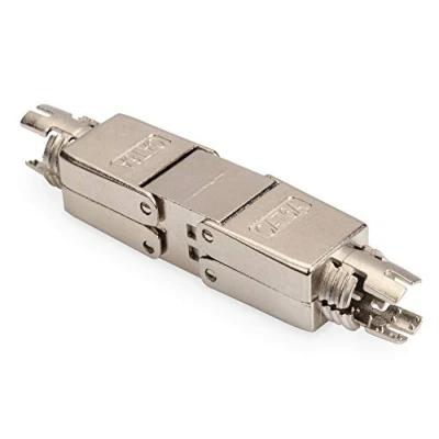 Image de DIGITUS Module de raccordement Cat 6A 500 MHz 10 GBase T Blindé Couplage pour Application sur Le Terrain Connecteur LSA