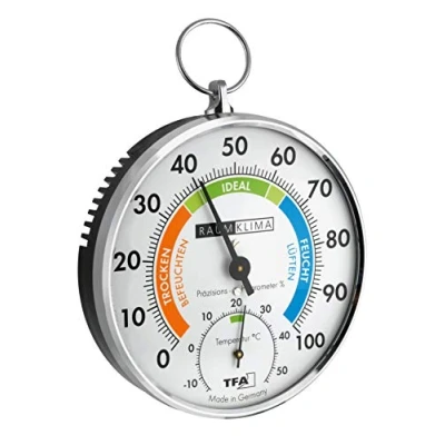 Image de TFA Dostmann Thermomètre Hygromètre, 45.2027, multicolore (allemand)