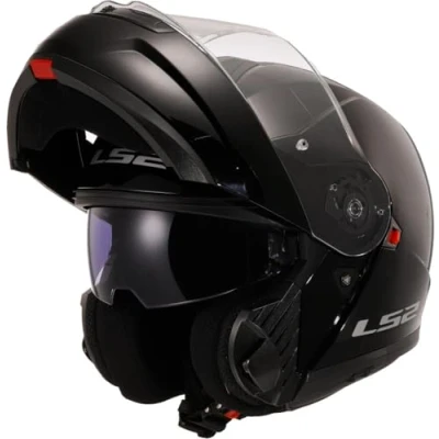 Image de LS2, Casque Moto Modulable Strobe II Gloss Black, M