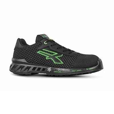 Image de U POWER RED LEVE STEVE, Chaussures de sécurité, Baskets unisexes légères et anti crevaison, Semelle bast, Insert Infinergy, avec embouts en aluminium()