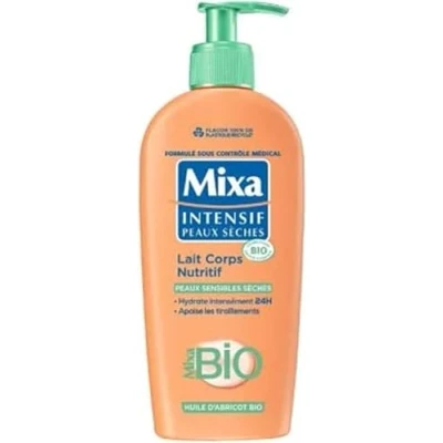 Image de Mixa Intensif Peaux Sèches Lait Corps nutritif certifié Bio, 250 ml (Lot de 1)