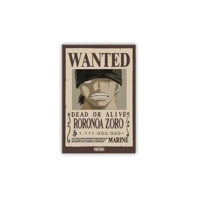 Image de ABYstyle One Piece Aimant Standard Wanted Zoro