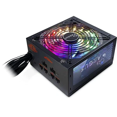 Image de Inter Tech Argus RGB 650W CM II unité d&#039;alimentation d&#039;énergie 20+4 pin ATX Noir