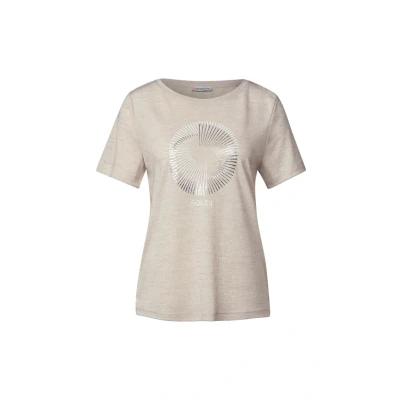 Image de Street One A322705 T Shirt, Moonstone Sand, 46 Femme