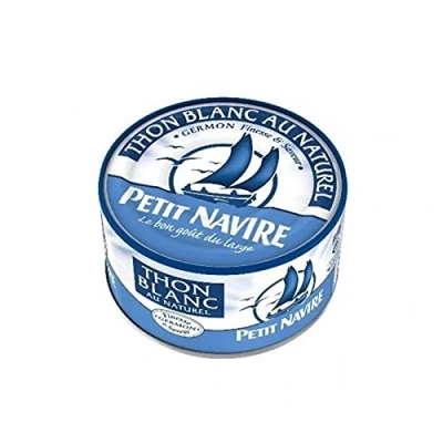 Image de Petit Navire Thon Blanc Au Naturel 93g (lot de 5)