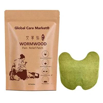 Image de Lot de 12 patchs moxibustion lombaires pour genoux, cou et lombaire, auto chauffants avec des ingrédients naturels TCM soulager le gonflement articulations les douleurs musculaires