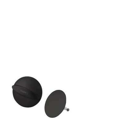 Image de hansgrohe Flexaplus Set de finition, noir mat, 58185670
