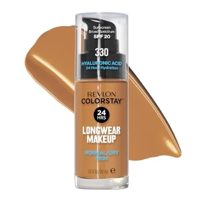 Image de Revlon ColorStay Fond de Teint Flacon 30 ml Dry Skin N330 Natural Tan