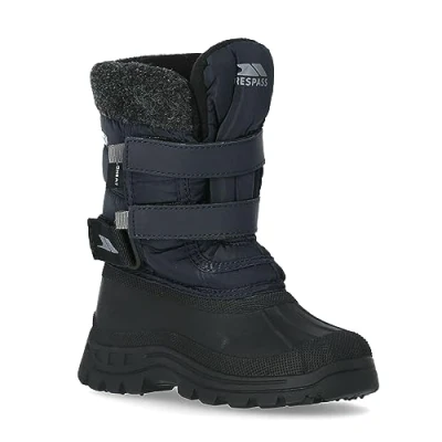 Image de Trespass garçon Strachan II Bottes de Neige, Bleu (Navy), 33 EU