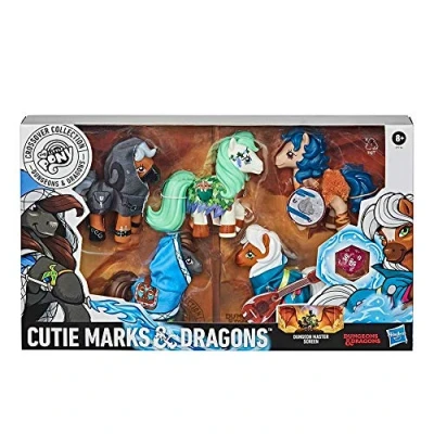 Image de Hasbro My Little Pony x Dungeons &amp; Dragons Crossover Collection Cutie Marks 5 Figurines d&#039;action Poney inspirées par D&amp;D D20, E9736E48